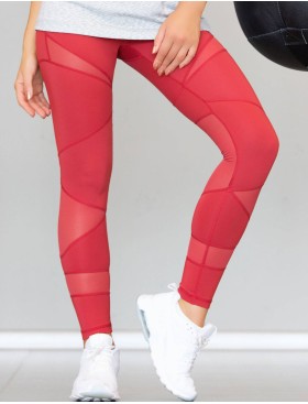 Леггинсы Opium FITNESS LINE PF-11, Цвет: красный, Размеры: M, изображение 4