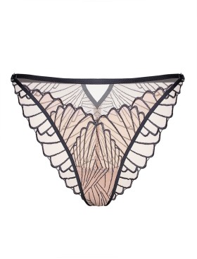 Трусики танга Esotiq NUGAT 43496 бежевый+серый, Цвет: бежевый+серый, Размеры: M, изображение 5