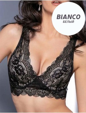 Кружевной бралетт с пуш-ап Leilieve ITALIAN CLASS С6168 bianco, Цвет: bianco (белый), Размеры: 75C