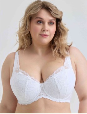 Бюстгальтер с поролоном Elli 3037 белый, Цвет: белый, Размеры: 95B, изображение 5