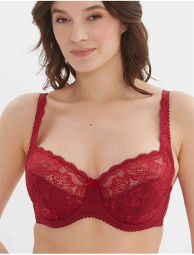 Бюстгальтер полумягкий Elli 9000 румба, Цвет: румба, Размеры: 85E, изображение 3