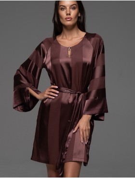 Домашняя туника Mia-Amore ILONA 7541 шоколад, Цвет: шоколад, Размеры: 2XL/3XL