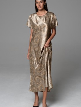 Длинная шелковая туника Mia-Amore DALIA 4808, Цвет: мультицвет, Размеры: 2XL/3XL, изображение 4