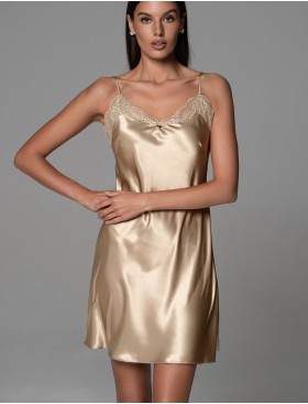 Шелковая сорочка с кружевом Mia-Amore DALIA 4811, Цвет: мультицвет, Размеры: 2XL, изображение 4