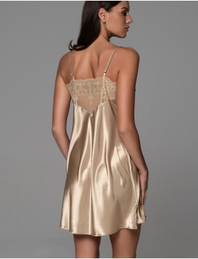 Шелковая сорочка с кружевом Mia-Amore DALIA 4811, Цвет: мультицвет, Размеры: 2XL, изображение 2