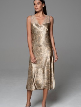 Длинная ночная сорочка Mia-Amore DALIA 4815, Цвет: мультицвет, Размеры: 2XL, изображение 3