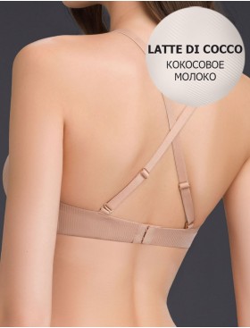 Бюстгальтер без косточек Mioocchi MICHELLE 8363 latte di cocco, Цвет: latte di cocco (кокосовое молоко), Размеры: 70B, изображение 7