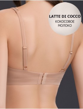 Бюстгальтер бралетт без костей Mioocchi MICHELLE 8364 latte di cocco, Цвет: latte di cocco (кокосовое молоко), Размеры: 85B, изображение 5