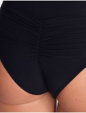 Плавки бразилиана с драпировкой Ava SF13/19 black, Цвет: черный, Размеры: L, изображение 5