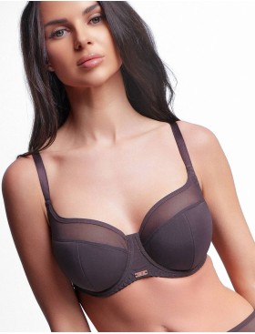 Бюстгальтер полупоролон Ava 2268 PU cold espresso, Цвет: шоколад, Размеры: 70G, изображение 3