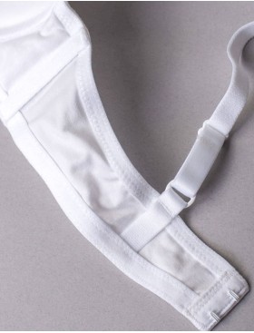 Бюстгальтер пуш-ап без косточек Sielei NATURAL COTTON 1456 bianco, Цвет: bianco (белый), Размеры: 70B, изображение 6