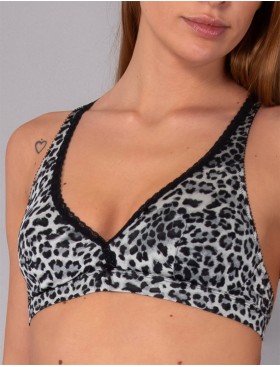 Комплект Sielei AMELIE триангул+бразилиана 79267 nero, Цвет: nero (черный), Размеры: 75B, изображение 2