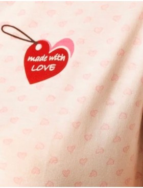 Пижама с брюками-капри Sielei LOVER LO10 mosto, Цвет: mosto (винный), Размеры: XL, изображение 2