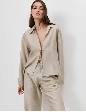 Домашний комплект Aruelle BREEZE SET, Цвет: бежево-серый, Размеры: XS