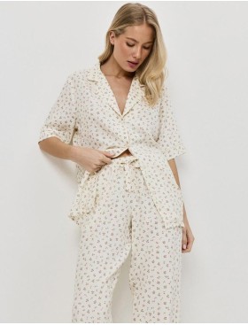 Пижама с брюками Aruelle CAPRIELLE, Цвет: бледно-жёлтый, Размеры: XS