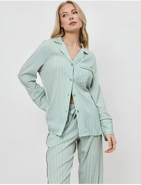 Пижама с брюками Aruelle MOSS, Цвет: оливковый, Размеры: XS