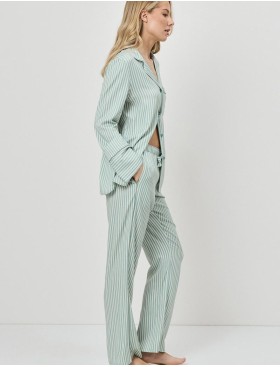 Пижама с брюками Aruelle MOSS, Цвет: оливковый, Размеры: XS, изображение 4