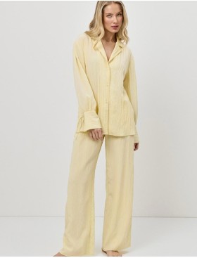 Комплект женский с брюками Aruelle SOLARA SET, Цвет: лимон, Размеры: XS, изображение 2