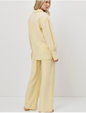 Комплект женский с брюками Aruelle SOLARA SET, Цвет: лимон, Размеры: XS, изображение 3
