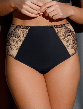 Высокие бразилиана Fluide ГАРМОНИЯ 2057, Цвет: миндаль/черный, Размеры: S