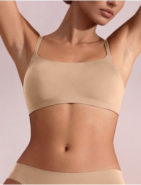 Бюстгальтер-топ с вкладышами Infiore EVOLUTION 701 beige, Цвет: beige (бежевый), Размеры: 70B, изображение 2