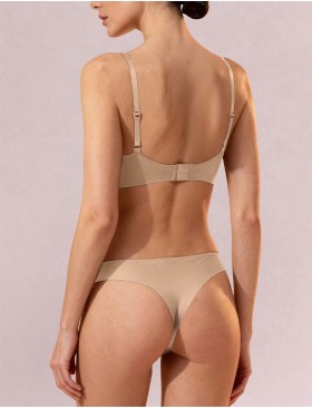 Трусики бразилиана Infiore EVOLUTION 706 beige, Цвет: beige (бежевый), Размеры: XL, изображение 3