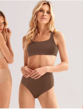 Высокие трусы бразилиана Infiore EVOLUTION 707 moka, Цвет: moka (кофе), Размеры: L, изображение 3