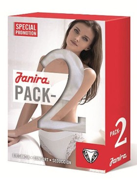 Набор хлопковых слипов (2шт) Janira PACK-2 Milano ESENCIAL 1031397 nilo, Цвет: nilo (коричневый), Размеры: L, изображение 5