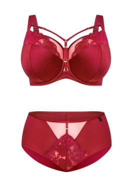 Бюстгальтер с полупоролоном Kris Line CHERRY semi-soft, Цвет: вишневый, Размеры: 85H, изображение 6
