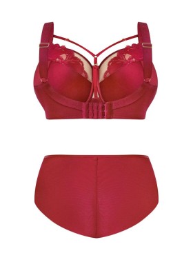 Бюстгальтер с полупоролоном Kris Line CHERRY semi-soft, Цвет: вишневый, Размеры: 85H, изображение 7