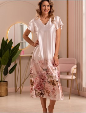 Длинная ночная сорочка Mia-Amore ALORA 4945, Цвет: мультицвет, Размеры: 2XL