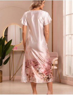 Длинная ночная сорочка Mia-Amore ALORA 4945, Цвет: мультицвет, Размеры: 2XL, изображение 4