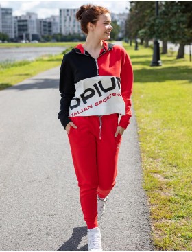 Женская толстовка Opium M-120, Цвет: чёрный/красный/белый, Размеры: L, изображение 5