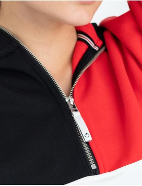 Женская толстовка Opium M-120, Цвет: чёрный/красный/белый, Размеры: L, изображение 6