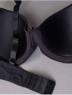 Бюстгальтер на поролоне Sielei NATURAL COTTON 1428 nero, Цвет: nero (черный), Размеры: 70B, изображение 4