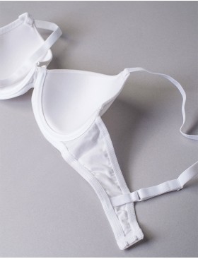 Бюстгальтер на поролоне Sielei NATURAL COTTON 1428 bianco, Цвет: bianco (белый), Размеры: 70B, изображение 6