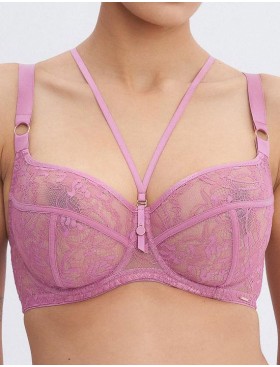 Бюстгальтер кружевной мягкий Alles CHIARA PINK M, Цвет: розовый, Размеры: 70F