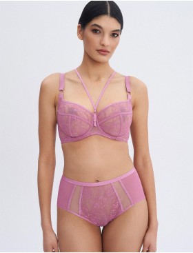 Трусы высокие Alles CHIARA PINK classic, Цвет: розовый, Размеры: L, изображение 7