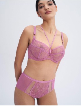 Трусы высокие Alles CHIARA PINK classic, Цвет: розовый, Размеры: L, изображение 4