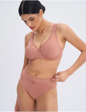 Бюстгальтер мягкий Alles HAVANA M mocha mousse, Цвет: мокка, Размеры: 100B, изображение 6