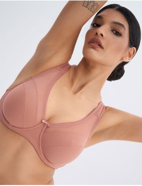 Бюстгальтер мягкий Alles HAVANA M mocha mousse, Цвет: мокка, Размеры: 100B, изображение 4