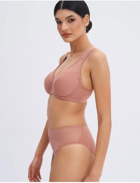 Бюстгальтер мягкий Alles HAVANA M mocha mousse, Цвет: мокка, Размеры: 100B, изображение 8