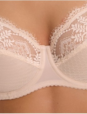 Бюстгальтер мягкий Gaia 002 FANCY M телесный, Цвет: телесный, Размеры: 70F, изображение 3