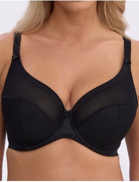Бюстгальтер полумягкий Gaia 001 SARA PU черный, Цвет: черный, Размеры: 65J