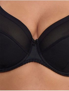 Бюстгальтер полумягкий Gaia 001 SARA PU черный, Цвет: черный, Размеры: 65J, изображение 4