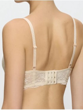 Кружевной бюстгальтер без косточек Triumph AMOURETTE CHARM N03 кремовый, Цвет: кремовый, Размеры: 70E, изображение 2