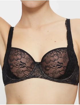 Бюстгальтер балконет Triumph AMOURETTE CHARM WHP02 чёрный, Цвет: чёрный, Размеры: 70D