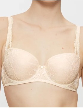 Бюстгальтер балконет Triumph AMOURETTE CHARM WHP02 кремовый, Цвет: кремовый, Размеры: 75B