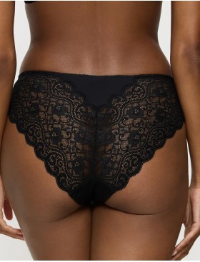 Кружевные трусики Triumph AMOURETTE highleg tai чёрный, Цвет: чёрный, Размеры: XL, изображение 2