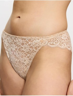 Кружевные трусики Triumph AMOURETTE highleg tai телесный, Цвет: телесный, Размеры: XL, изображение 3